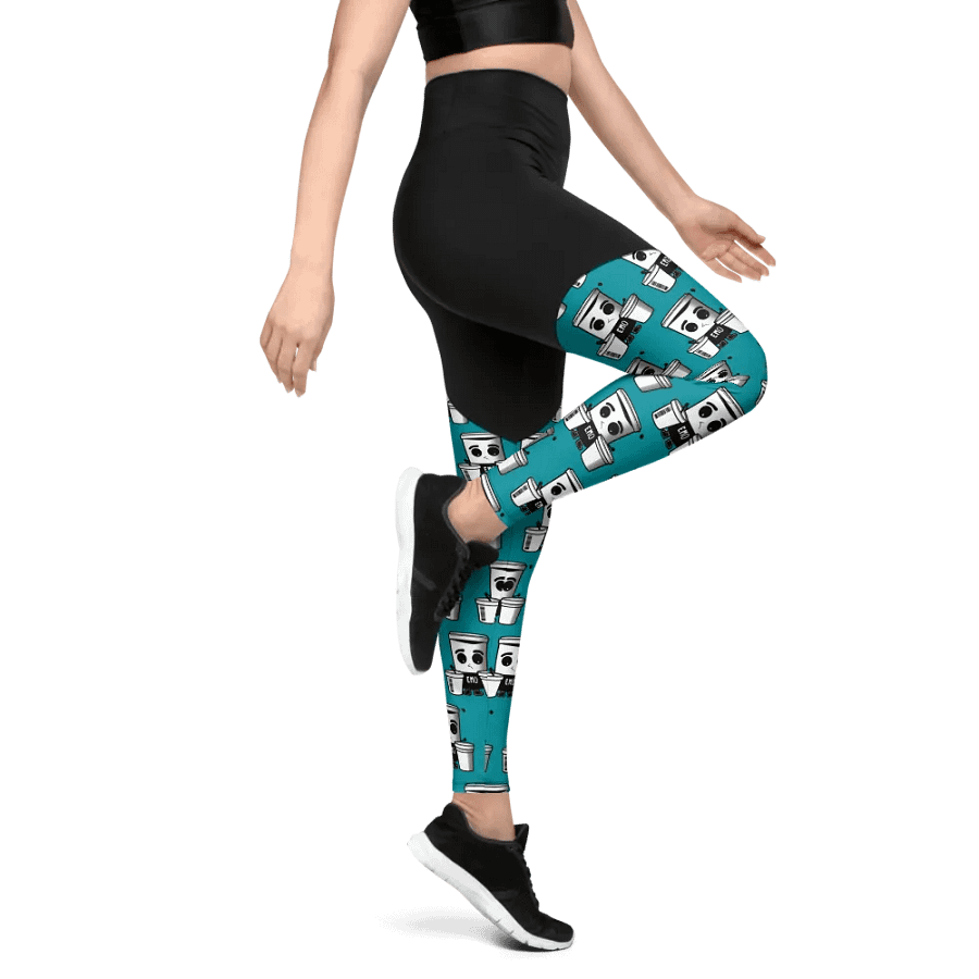 Whimsical EMO Cubes Compression Leggings product image (10)