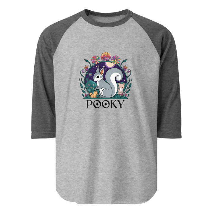 Pooky's Nighttime Adventure Raglan Tee product image (1)