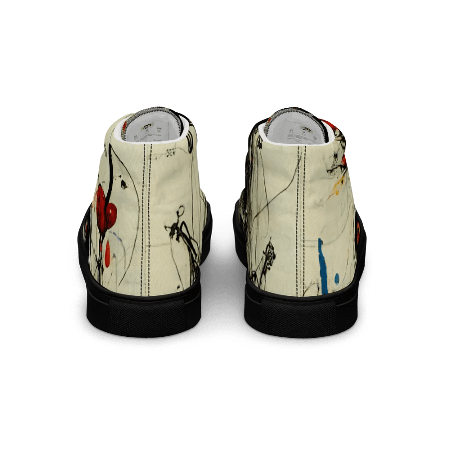 Women's scream of style, canvas High Tops product image (4)