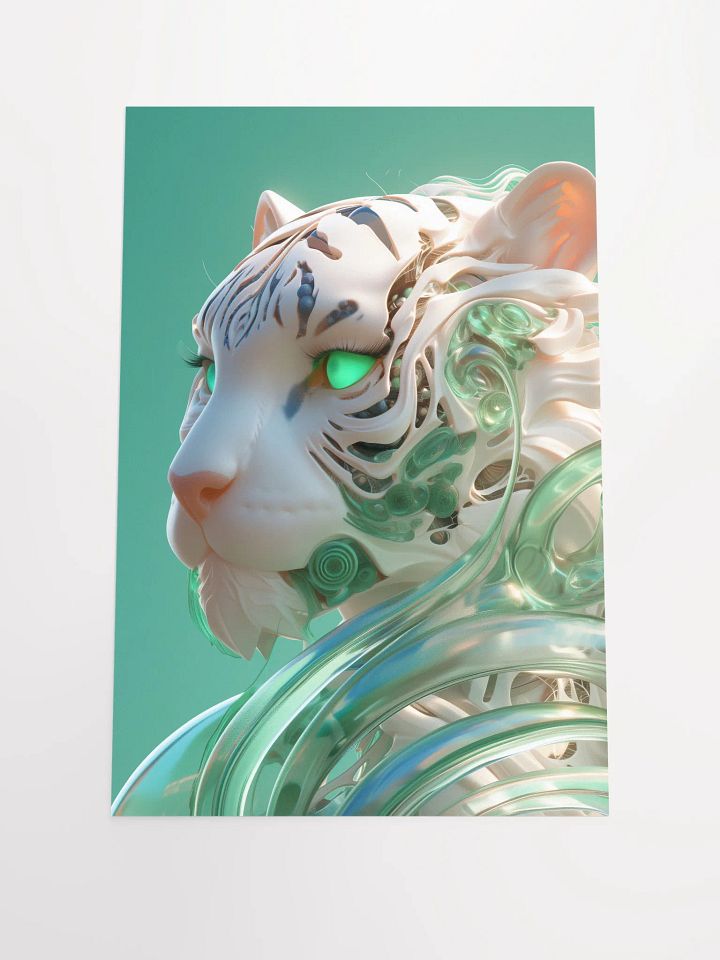 Mystical Tiger Vision Poster product image (1)