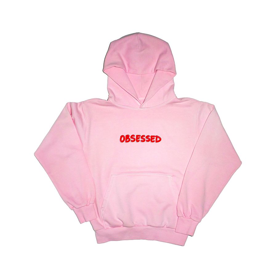 Obsessed | Pink Hoodie product image (1)