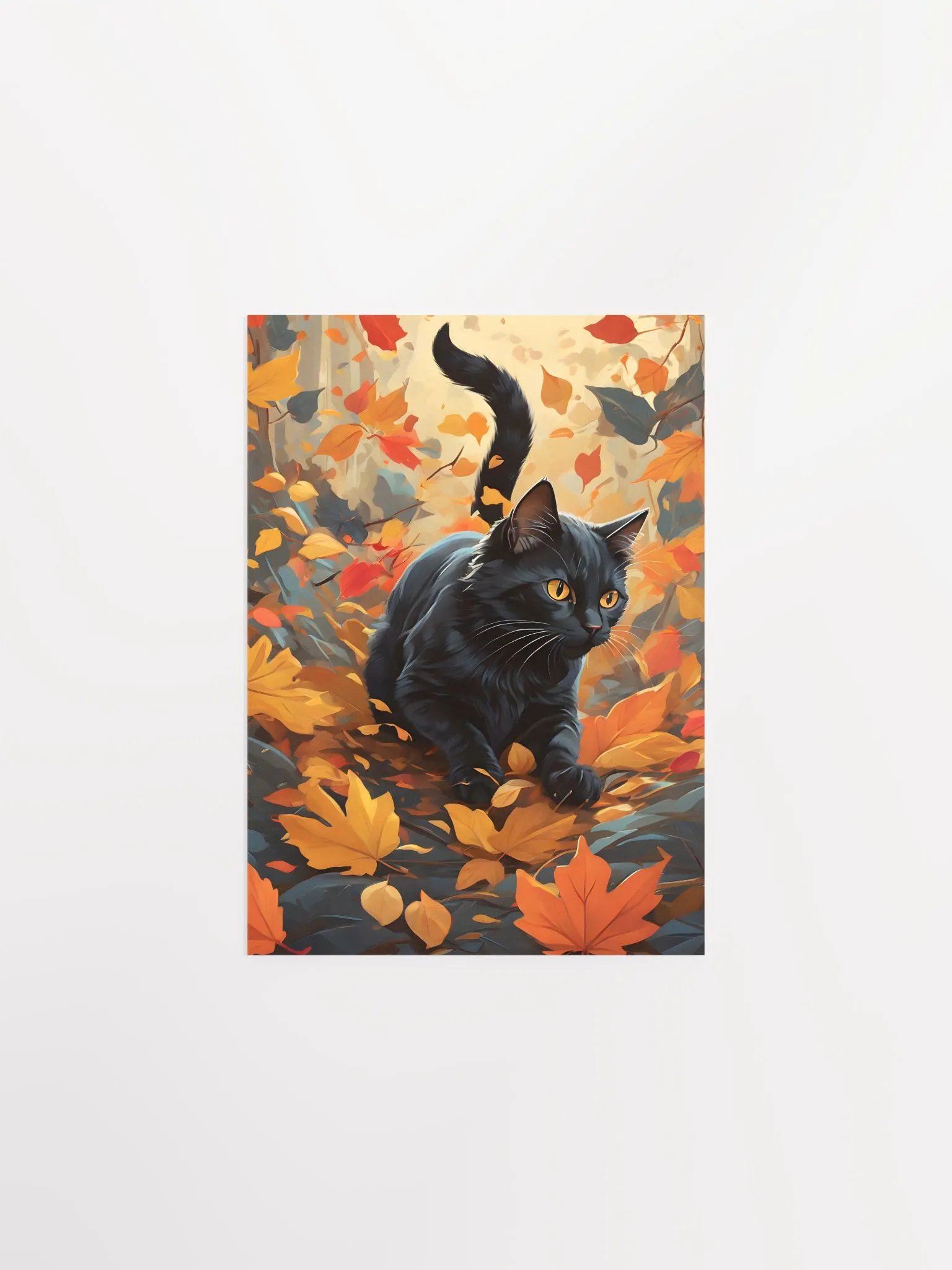 Autumn Catventures Poster product image (1)