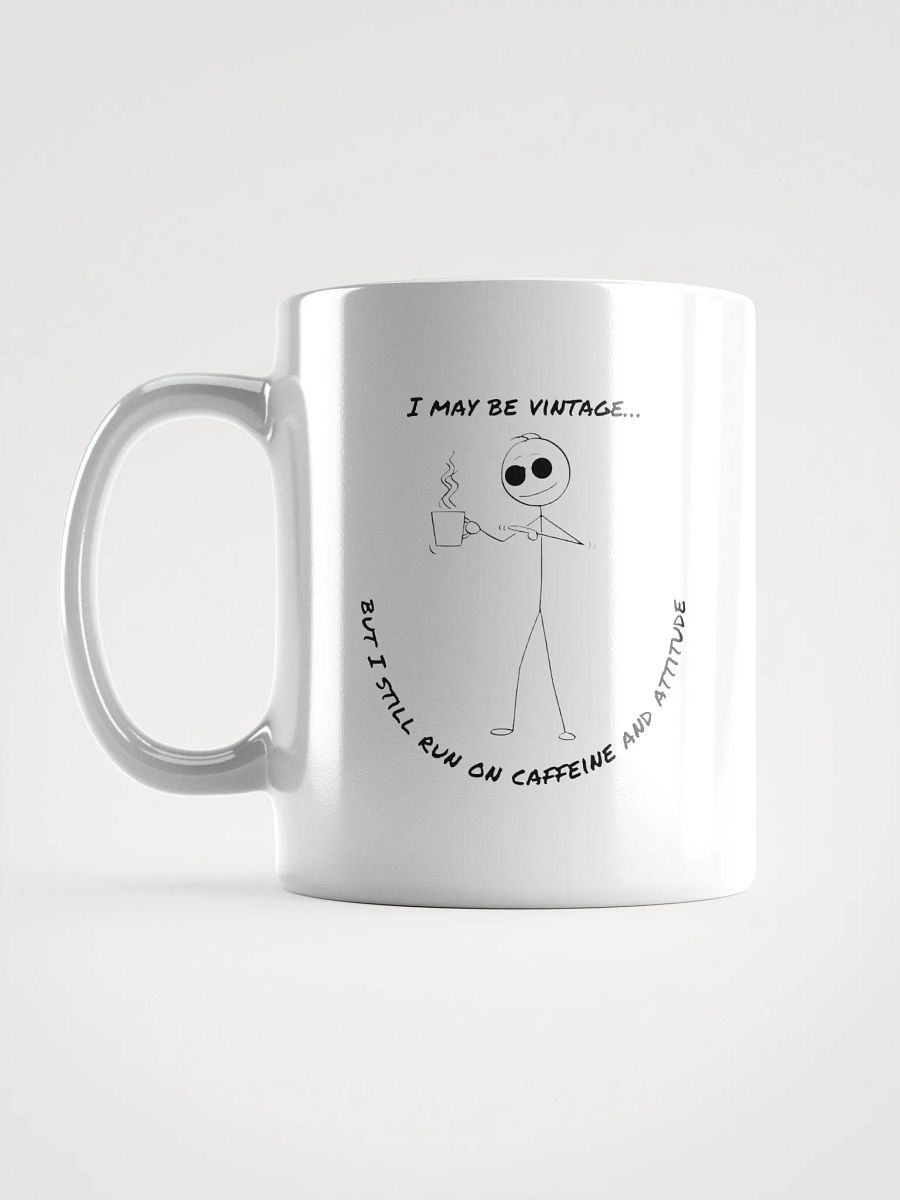 Vintage Fuel: Caffeine & Attitude Mug product image (17)