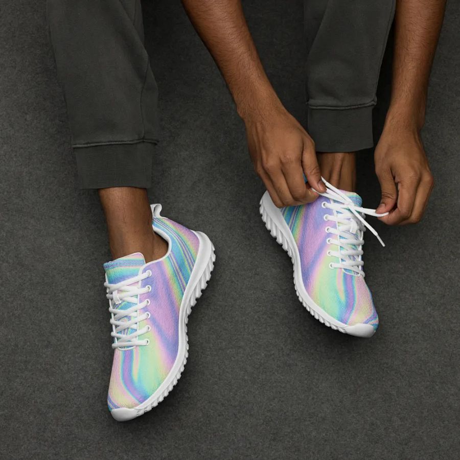 Lakkabrah Rainbow Foil Joggers product image (1)