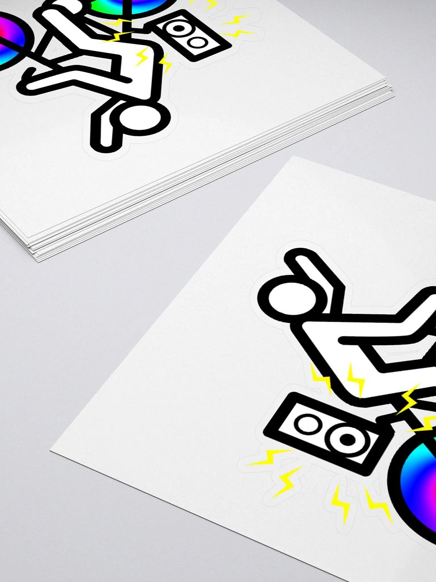 Bike Rave Logo Sticker product image (11)