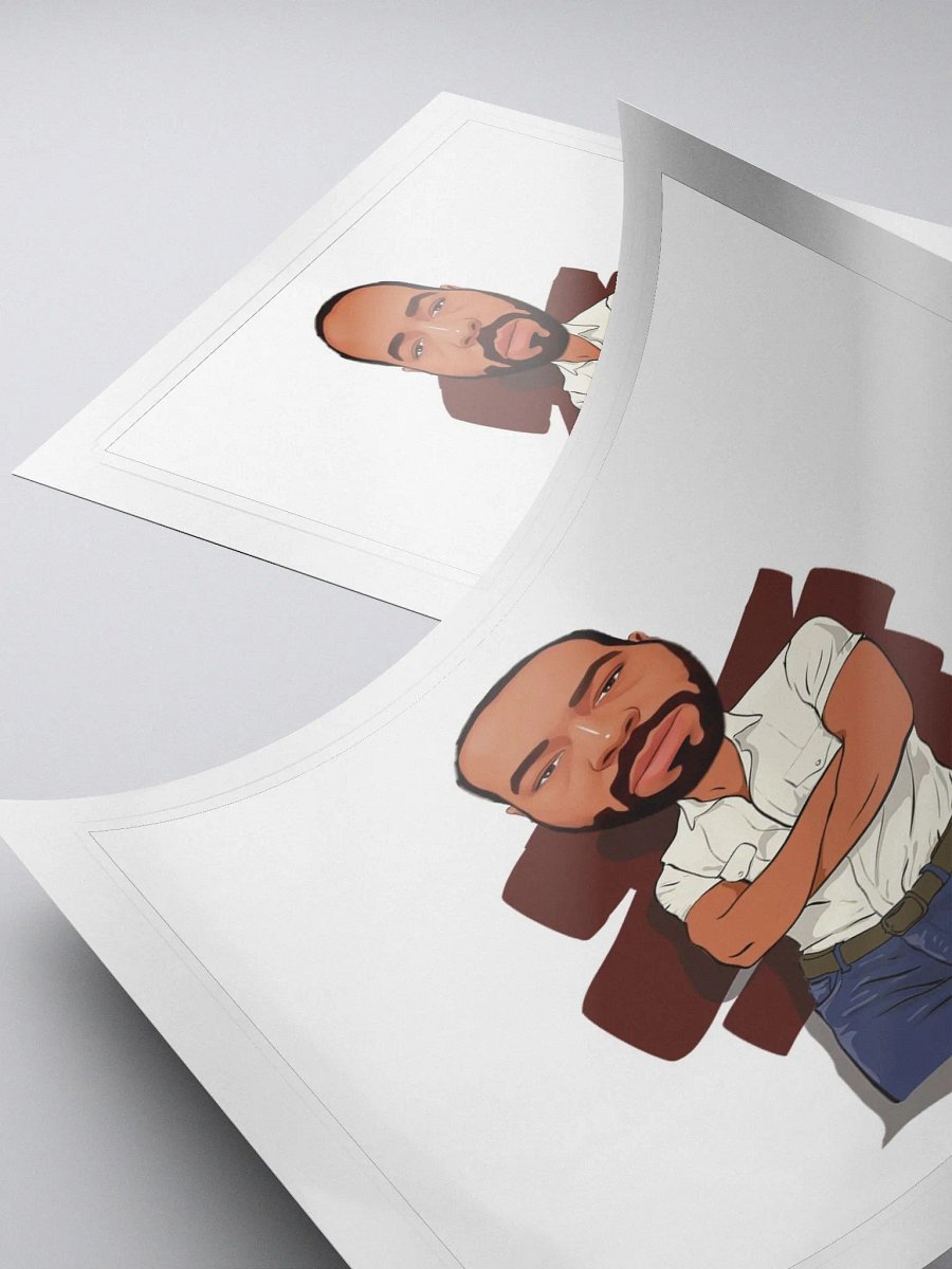 Morris Hayes Jr Portrait 3 Sticker product image (4)