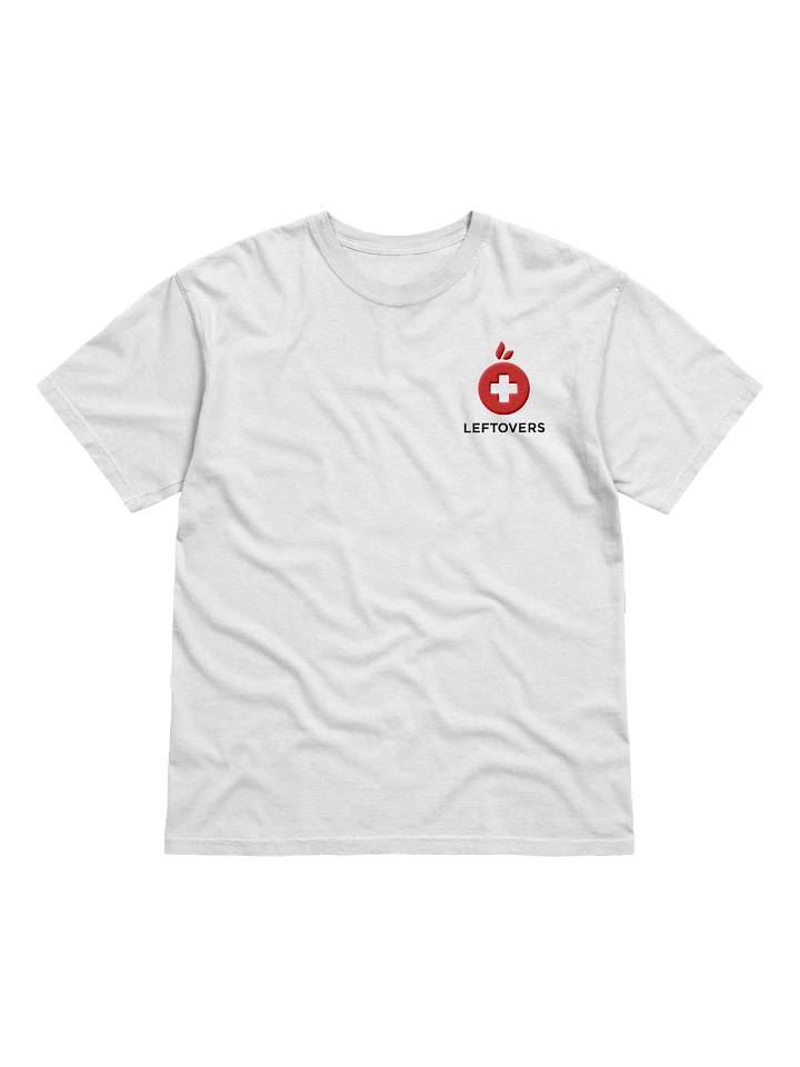 Leftovers Embroidered Logo T-Shirt (White) product image (1)
