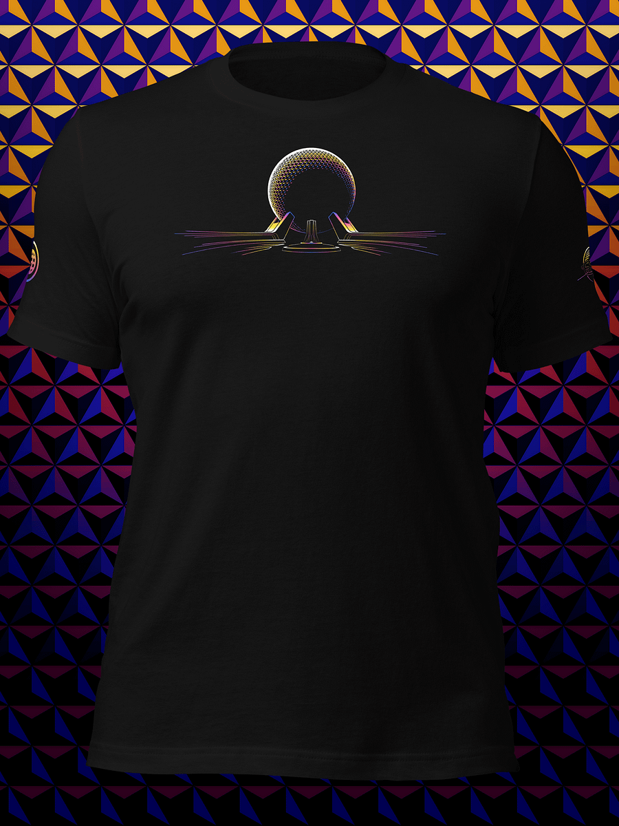 GEOSPHERE Line Art Unisex T-shirt product image (3)