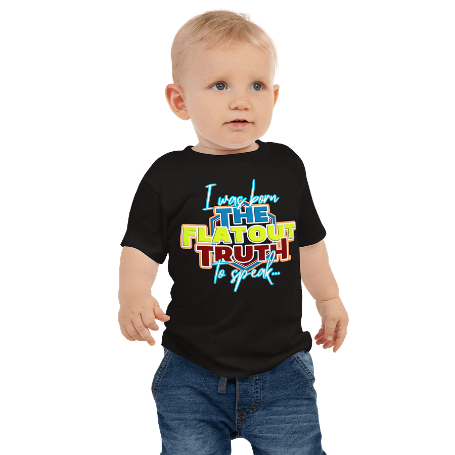"I was born to speak" TFOT Baby Boy Tee product image (1)