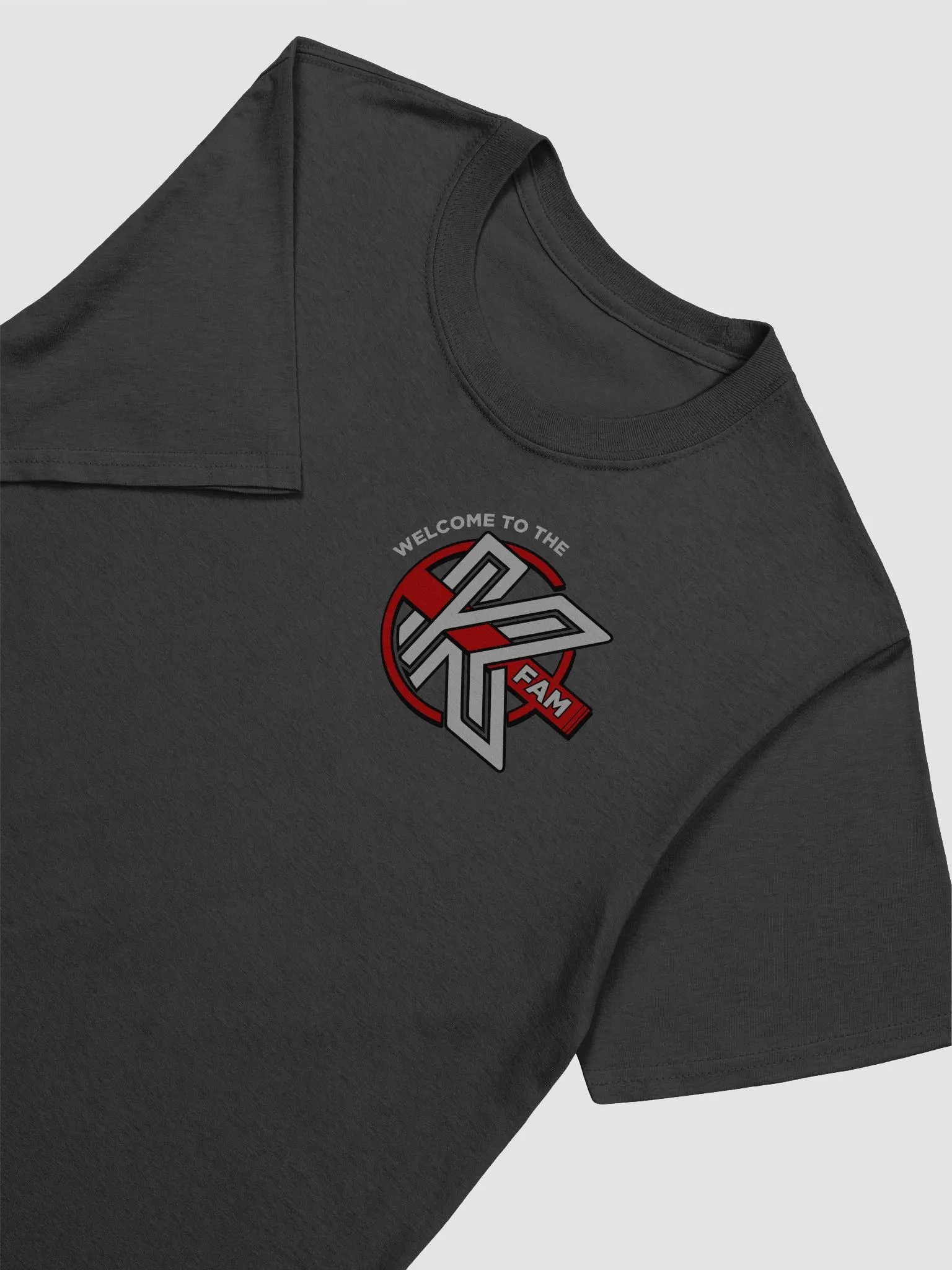 K Fam Gildan Unisex Softstyle T-Shirt - Logo Front Right product image (13)