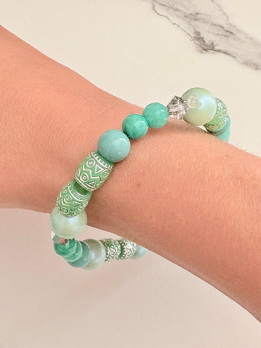 Handmade 8.25" Bracelet | Coastal Charm Jewelry by Monique Faella Designs™ | MFD-00069 product image (5)