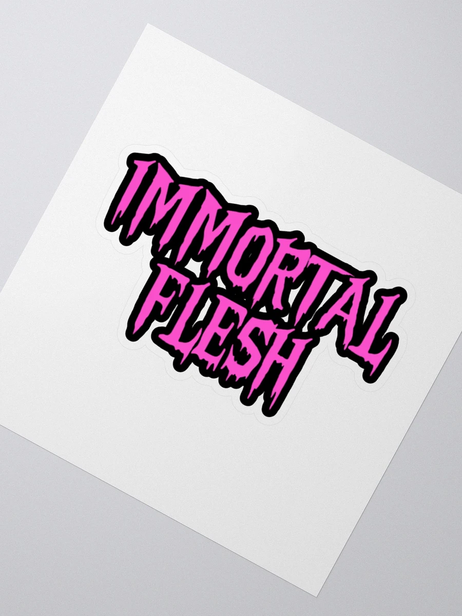 Flesh Logo Sticker (Purple) product image (2)