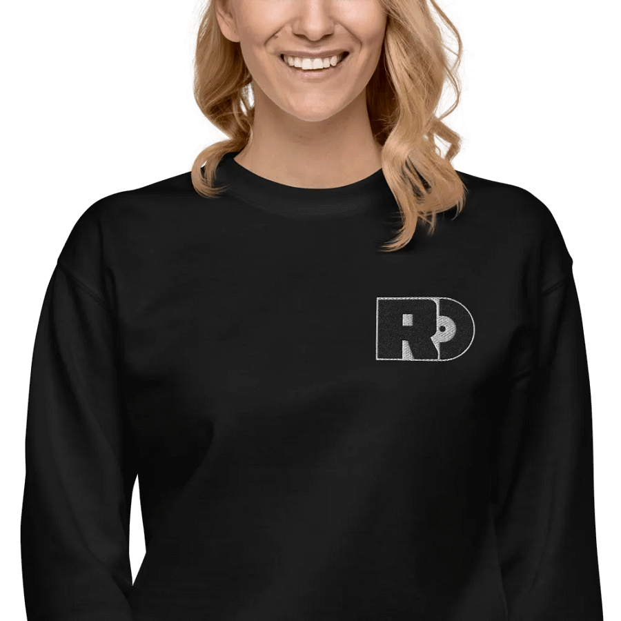 RD motif embroidered Sweatshirt product image (3)