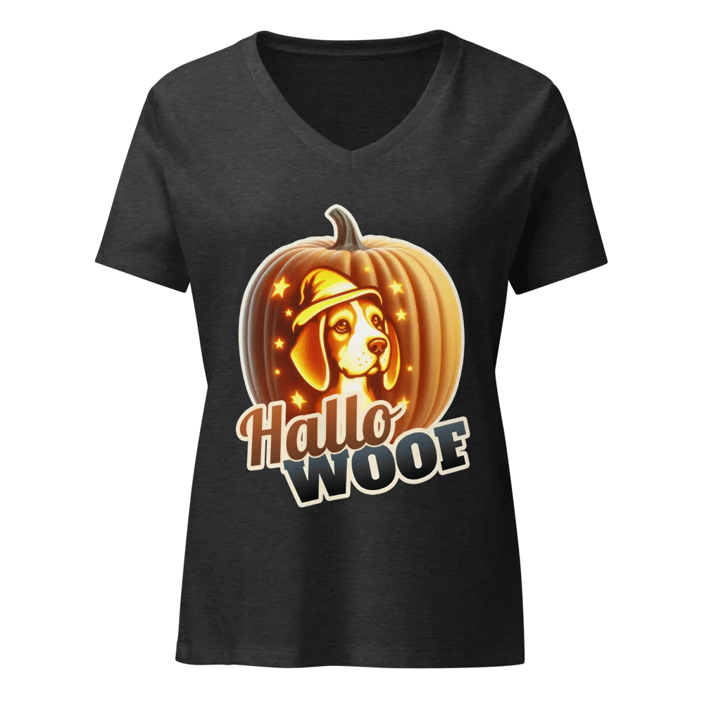 Hallowoof Beagle -V-neck product image (1)