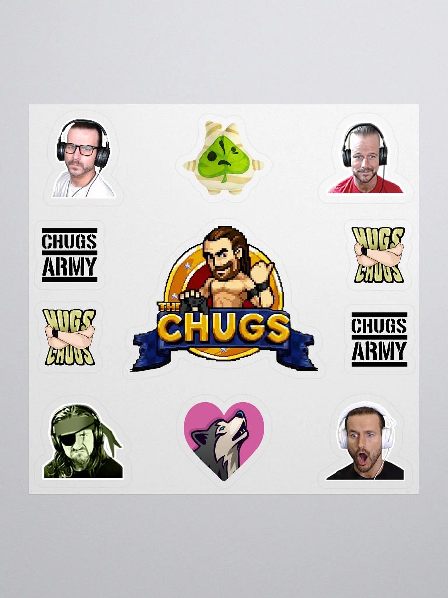 CHUGS and Friends Sticker Pack product image (1)