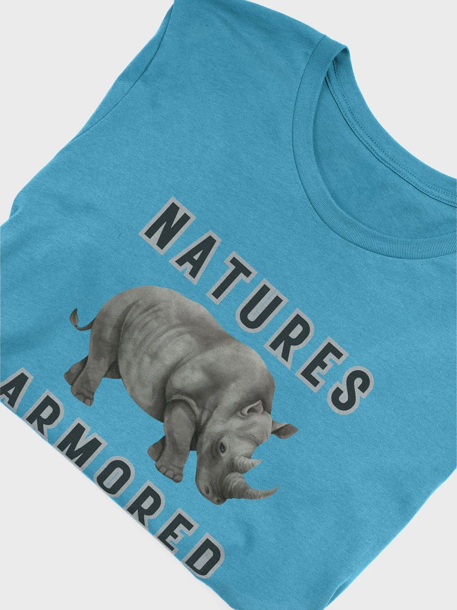 Nature's Armored SUV Rhinoceros T-Shirt product image (47)