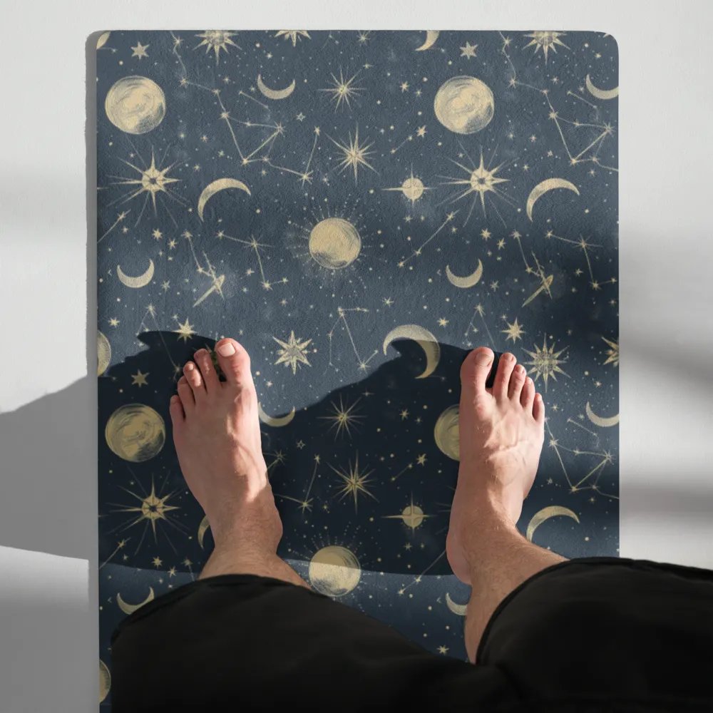 Starry Night Yoga Mat by Treasure Pie product image (4)