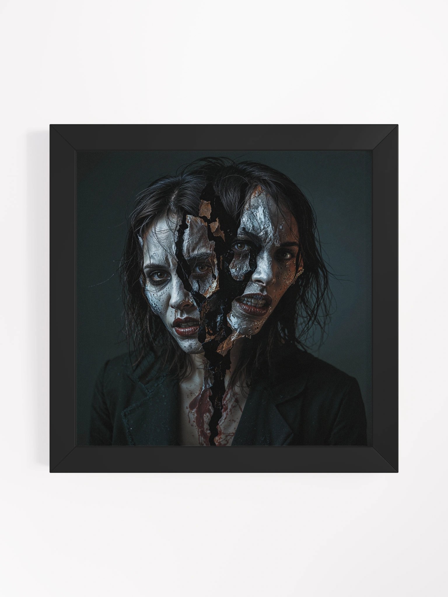 Split Persona Framed Print product image (5)