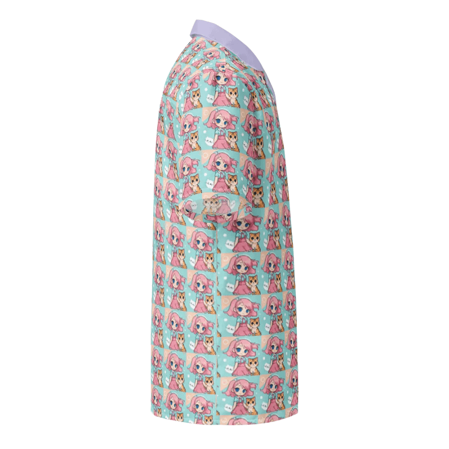 Cheerful Cat Hawaiian Shirt product image (4)