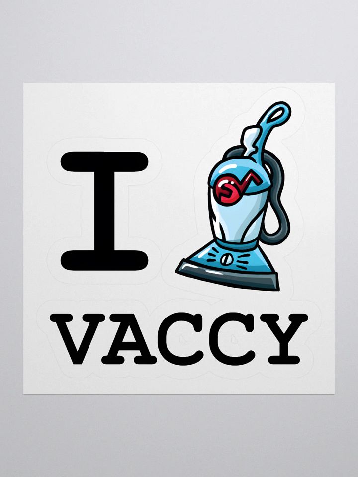 I Vaccy Vaccy Sticker product image (2)