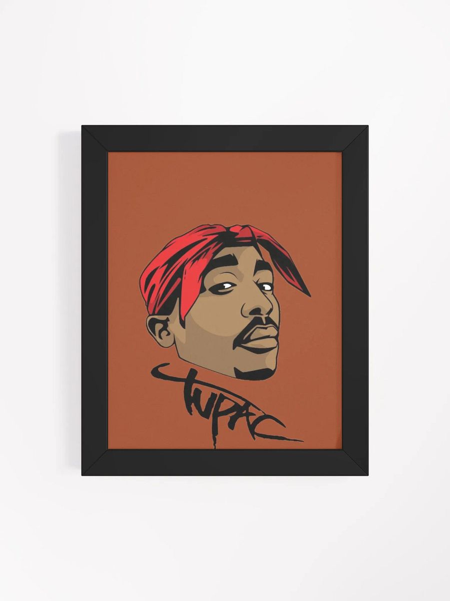 TUPAC Stylized Matte Poster product image (8)