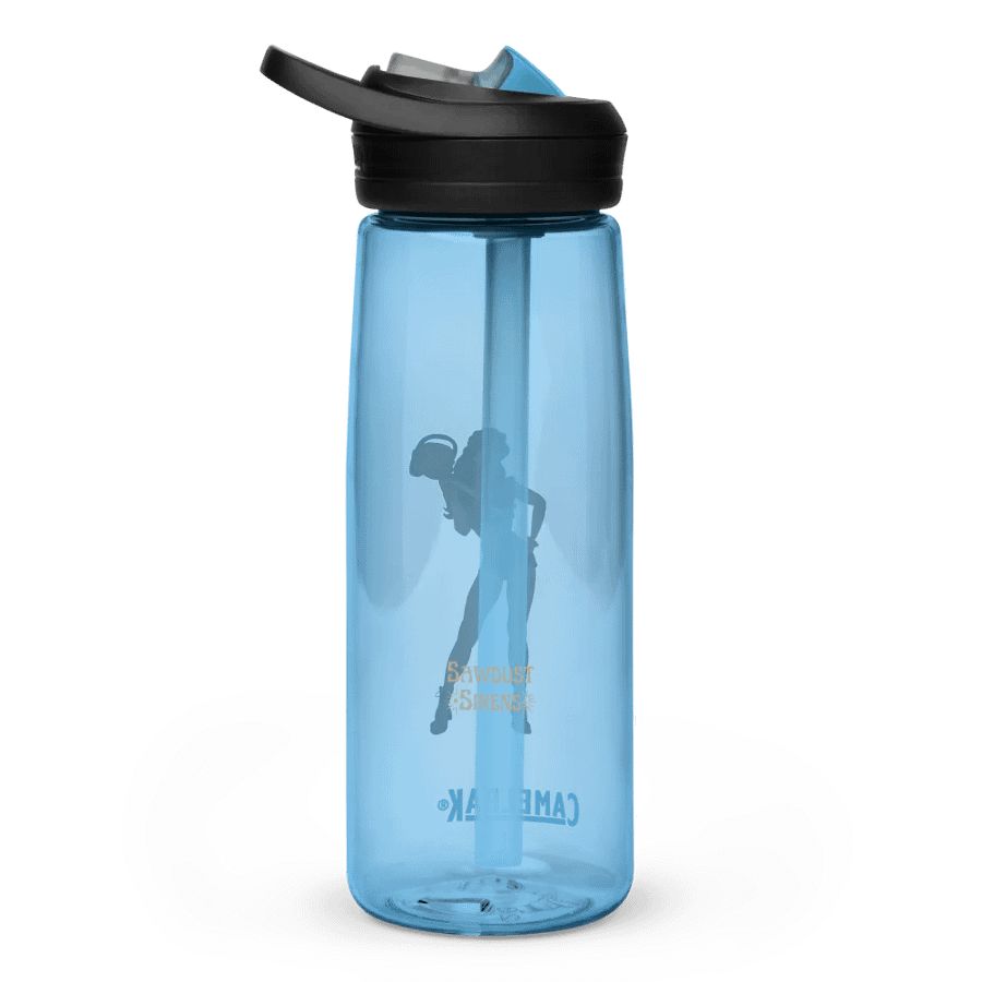 Brunette Chainsaw Betty Pinup Camelbak Waterbottle product image (4)