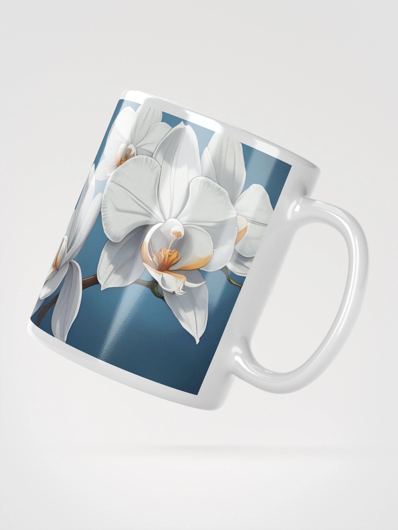 White Orchid Mug product image (5)