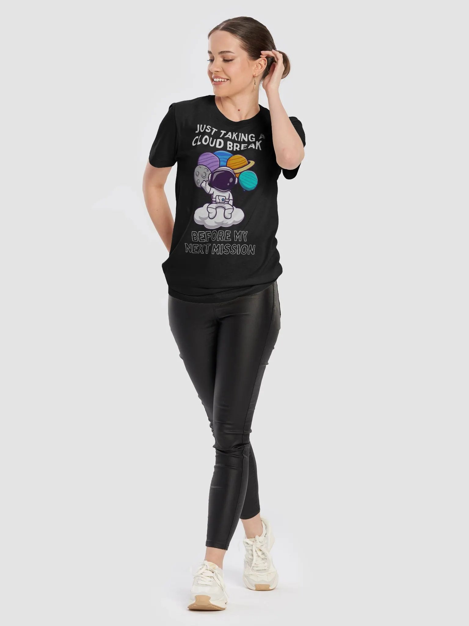 Cosmic Explorer Astronaut T-Shirt product image (10)
