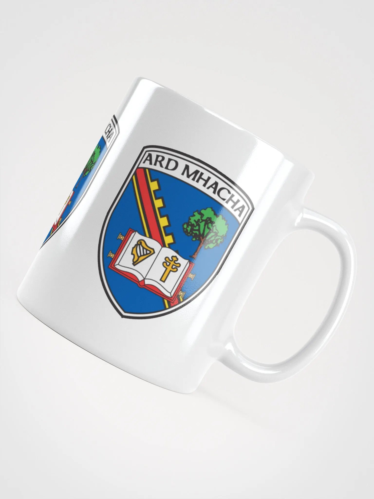 Armagh Crests White Glossy Mug product image (10)