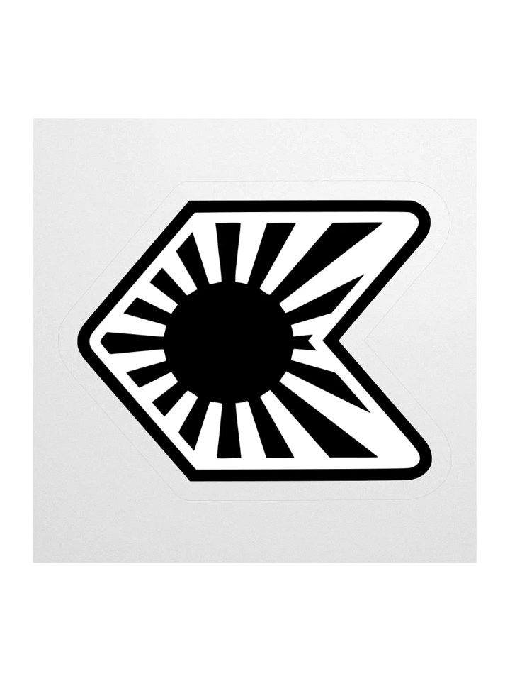 Shoshinsha Mark Rising Sun Sticker product image (1)