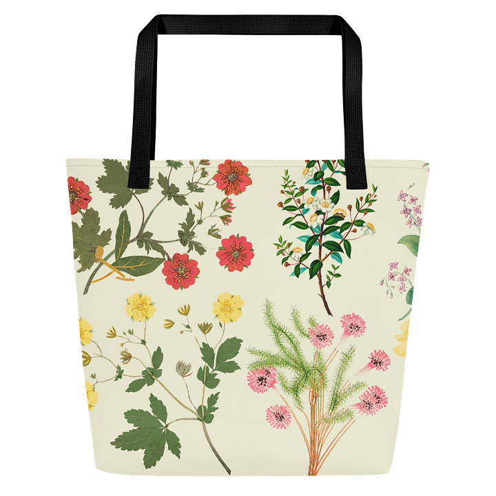 Floral Elegance Tote – Designed by Dr. Mac Garden Style product image (1)