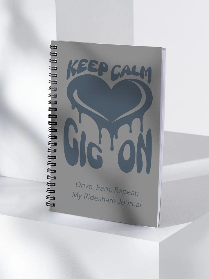 Keep Calm, Gig On Spiral Notebook Journal product image (1)