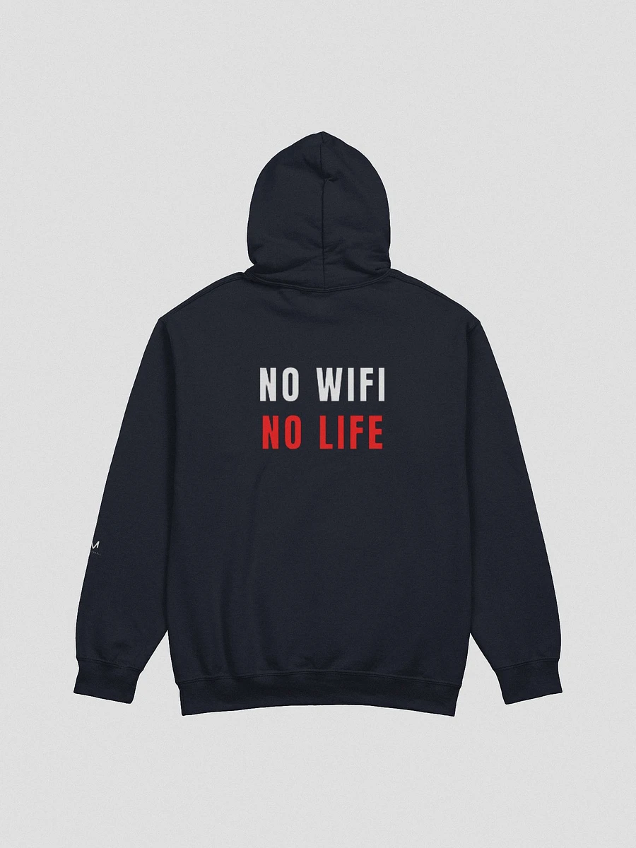 NO WIFI, NO LIFE Hoodie (design on back) product image (8)