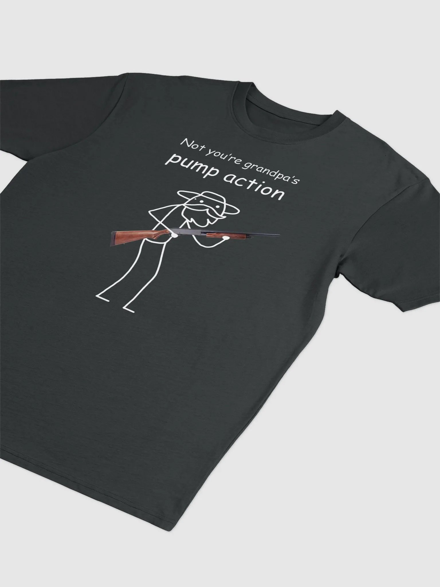 Not your grandpa's Pump action T-shirt product image (2)