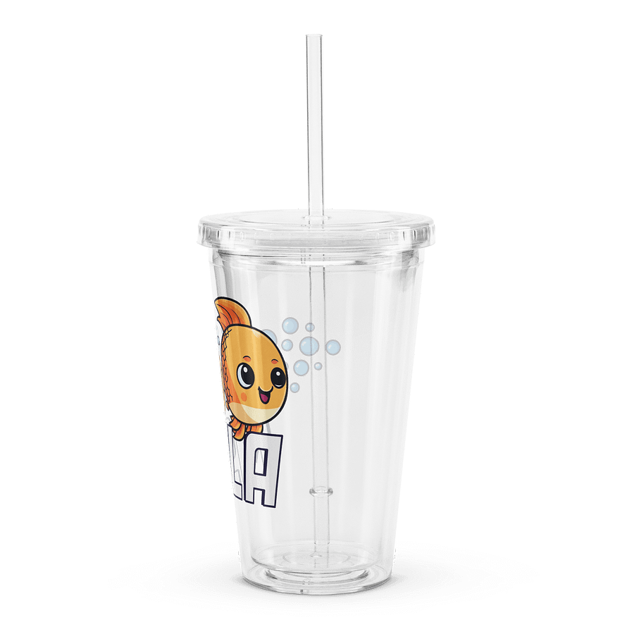 Neptune - Double Wall Clear Plastic Tumbler product image (4)