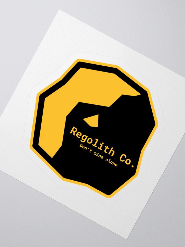 Regolith Logo Sticker product image (4)