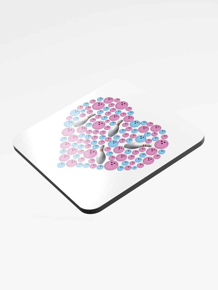 Pure Heart Bowling Pink And Blue Coaster Set product image (3)