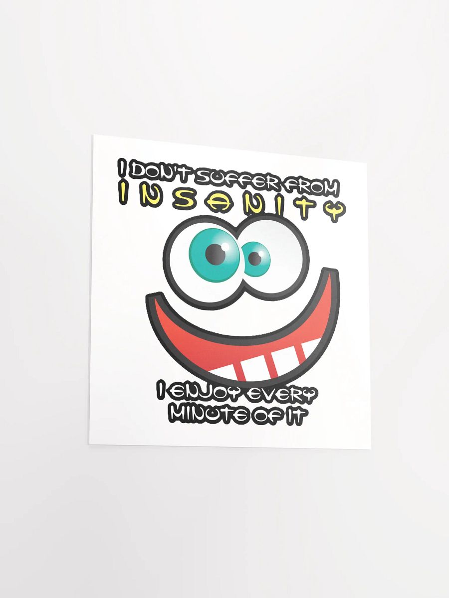 I DON'T SUFFER FROM INSANITY, I ENJOY EVERY MINUTE OF IT product image (12)