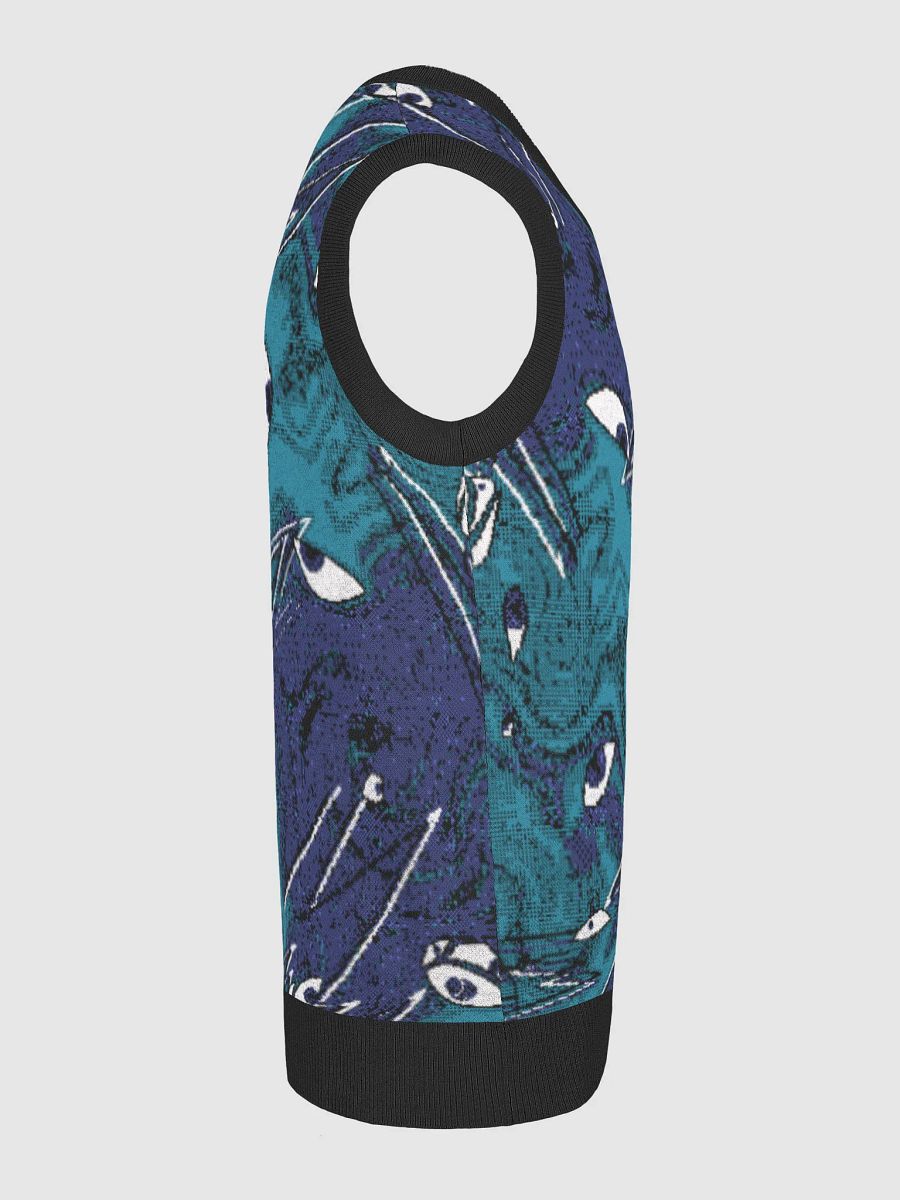 Eyes and Lightning Magic Sweater Vest (Sober Colours) product image (24)