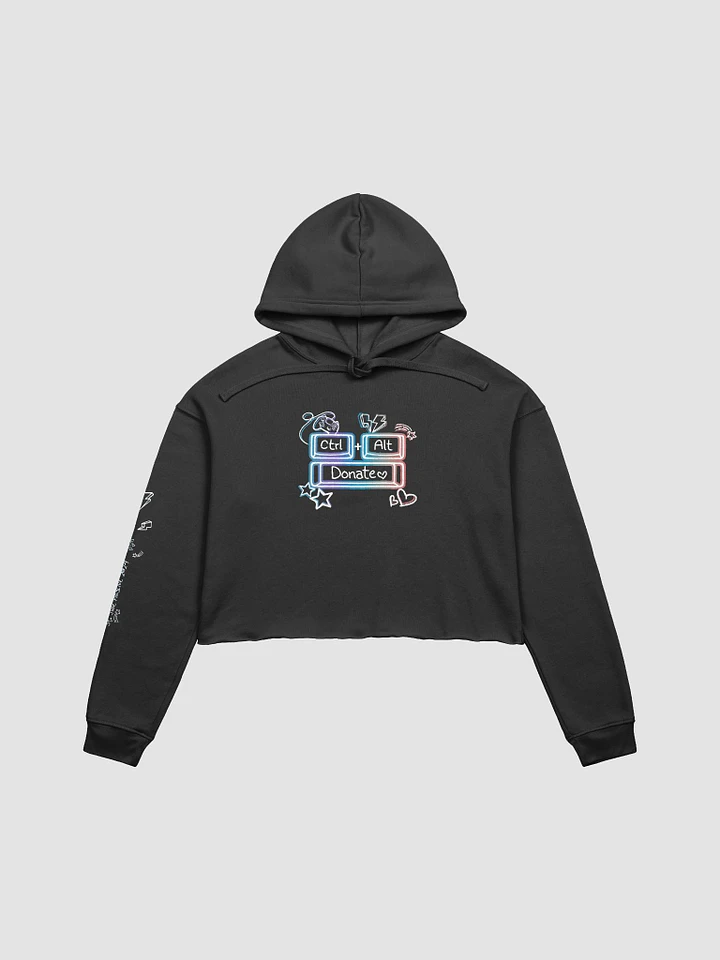 CTRL ALT DONATE Team Cropped Hoodie product image (1)