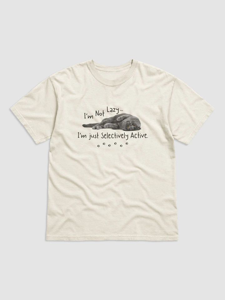 Selective Activity Cat T-Shirt product image (1)