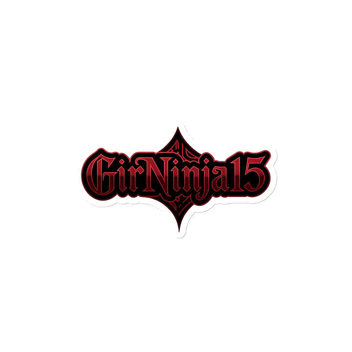Gothic Red GirNinja15 Magnet product image (2)