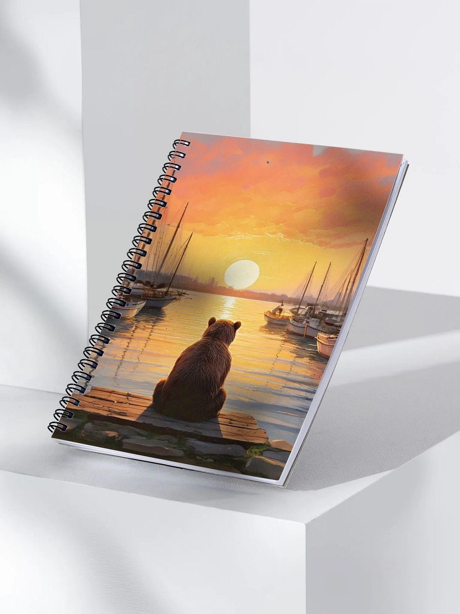Pier Bear Spiral Notebook product image (3)