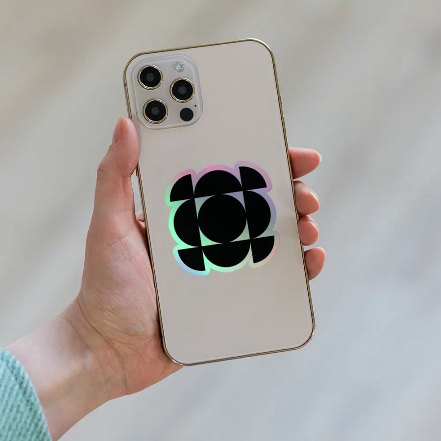 BTC! Logo Holographic Sticker product image (6)