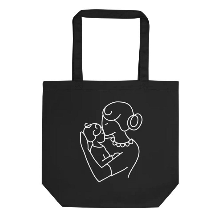 Pixelated Phone Hand Eco Tote Bag product image (1)