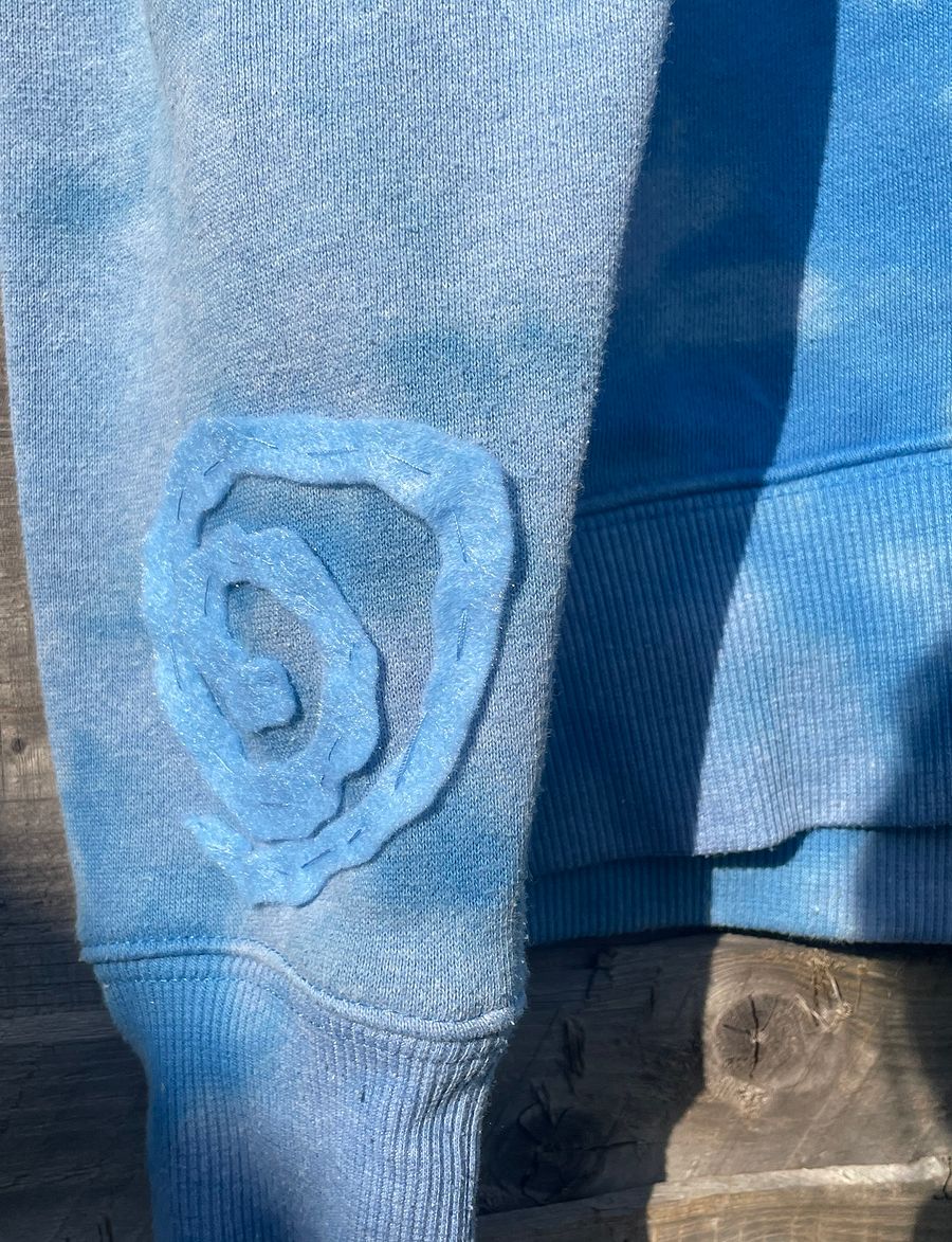smidge patchwork bleach hoodie product image (3)