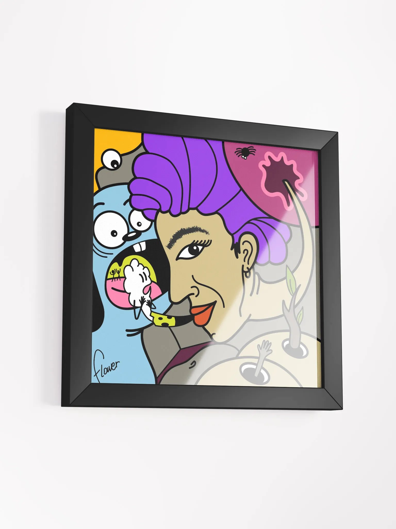 Binario. Framed Matte Poster product image (14)