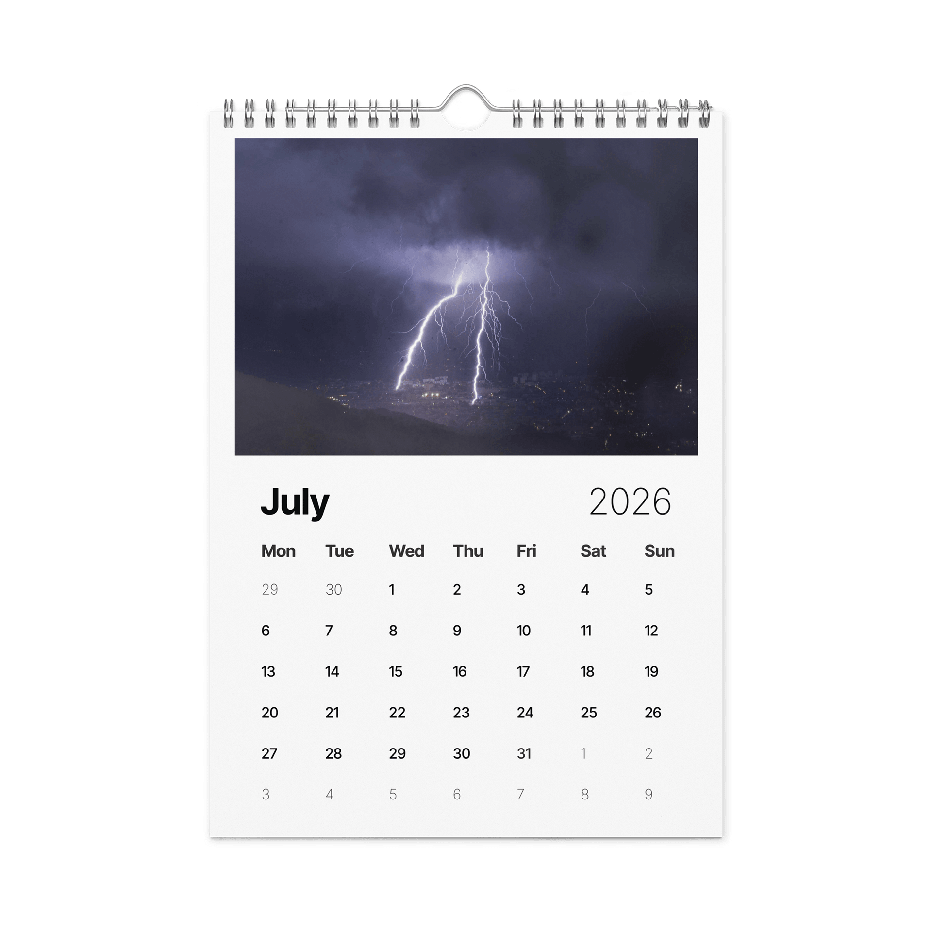 CALENDRIER 2026 ( EN / US ) product image (7)