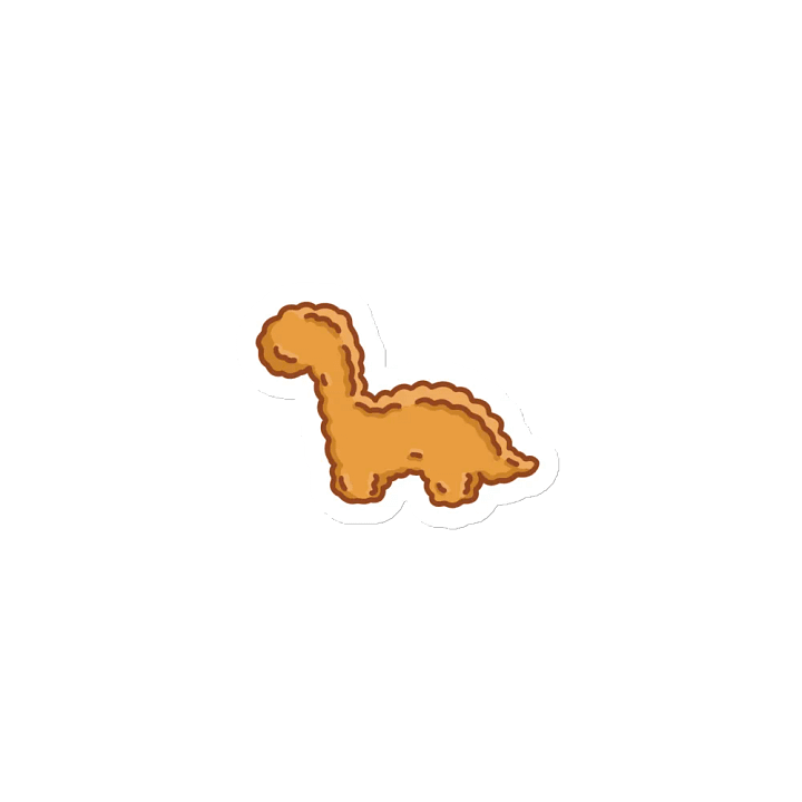 Brontosaurus Dino Nuggie Magnet product image (2)