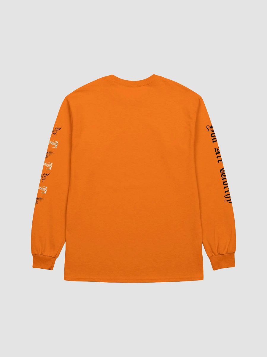 Corpse Pose Orange Long Sleeve product image (2)